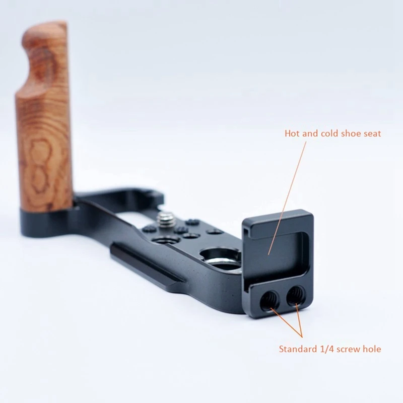

Quick Release Plate for Wooden Hand-Held Bracket for Fuji X-A7 Camera