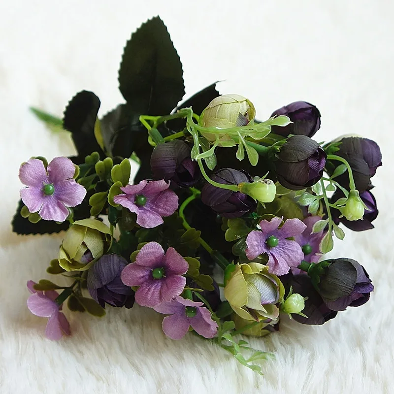 Искусственный цветок имитация цветов украшение для дома гостиной свадьбы | Дом и