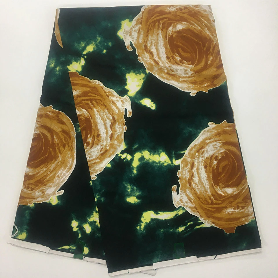 

6 Yards Mitex Wax Print/ African Fabrics Kitenge/Pagnes/Tissues Africain/ Lapa/Chitenge HS-103