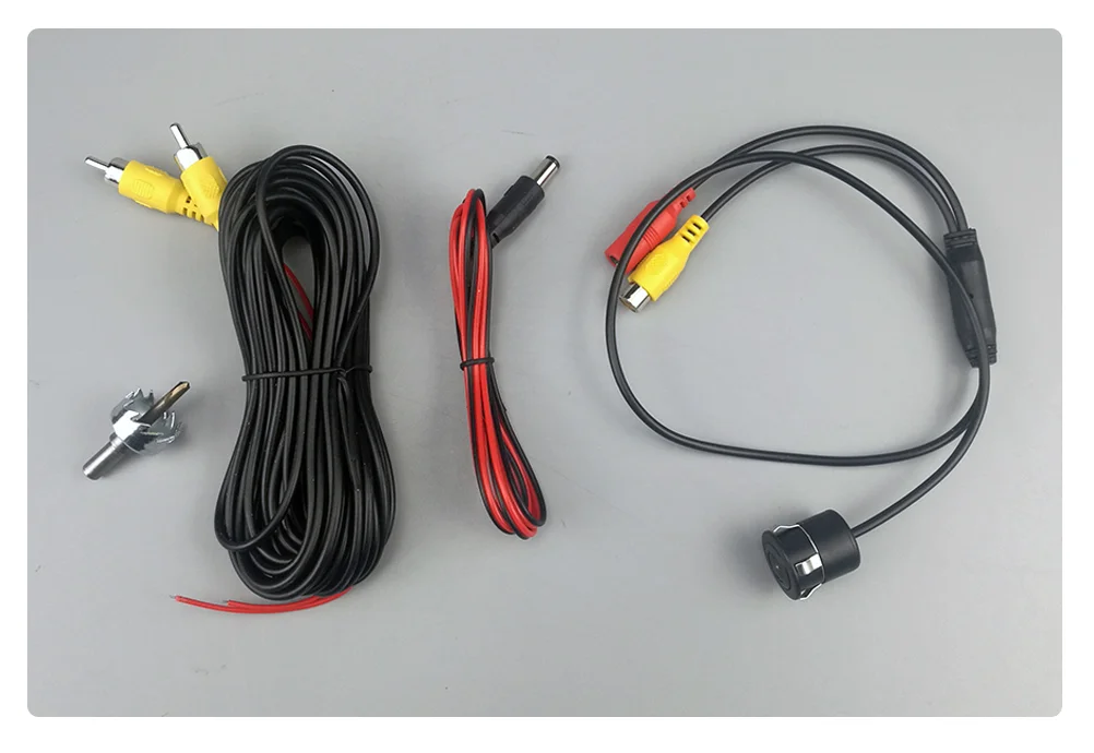 Mini Waterproof Car Parking Assistance Reversing Back Rear View Camera HD Wire Car Rear View Camera with 8 led for all cars