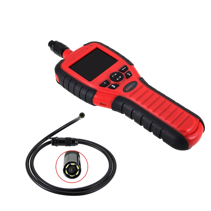 Цифровой бороскоп 2 7 дюйма с ЖК-экраном эндоскоп камера 180 градусов шарнирный