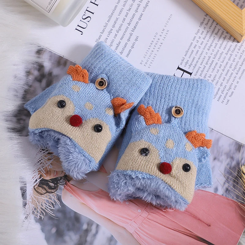 Модные детские перчатки на осень и зиму для детей от 1 до 3 лет мягкие митенки