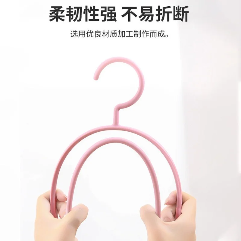 Вешалка-плечики для одежды нескользящая Полукруглая 10 шт./лот | Дом и сад