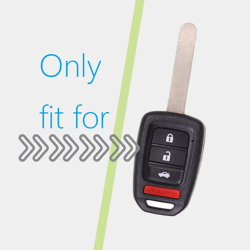 MICOCHE Мягкий сенсорный силиконовый чехол для ключей от машины Honda Accord Sport LX 2013 2015 Civic