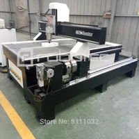 heavy duty t shape 4 axis cnc router 1325 1224 3d high quality woodworking machine with ce certificate