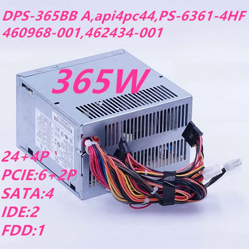 Новый оригинальный блок питания для HP ATX dc7900 dc7800 365 Вт импульсный источник Φ A api4pc44