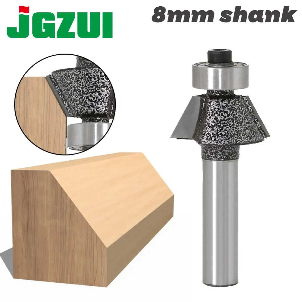 

JGZUI 30 градусов коническая фреза коническая Обрезка knife-8mm хвостовик