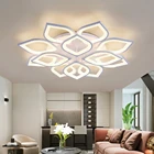 Современные светодиодный ные люстры, роскошные акриловые комнатные декоративные светильники с регулируемой яркостью для гостиной, спальни, столовой, 4691215