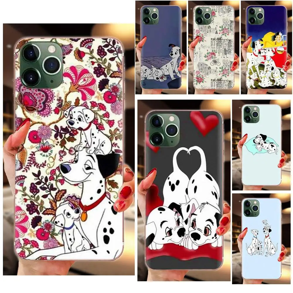 Чехол для телефона с узором Сто один Далматин Apple iPhone 4 5 5C 4S SE SE2 6 6S 7 8 11 Plus Pro X XS Max