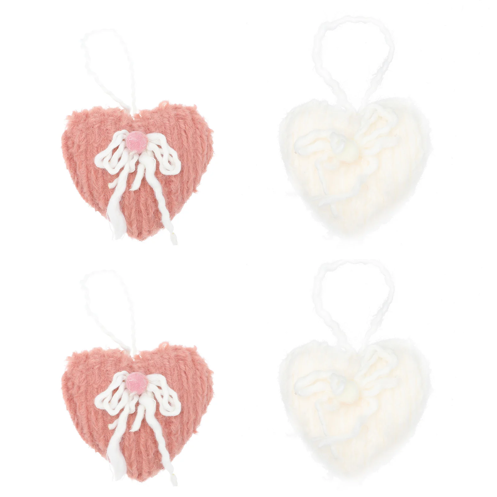 

4 шт. изысканные украшения на День святого Валентина, подвески в виде сердечек, товары для вечерние