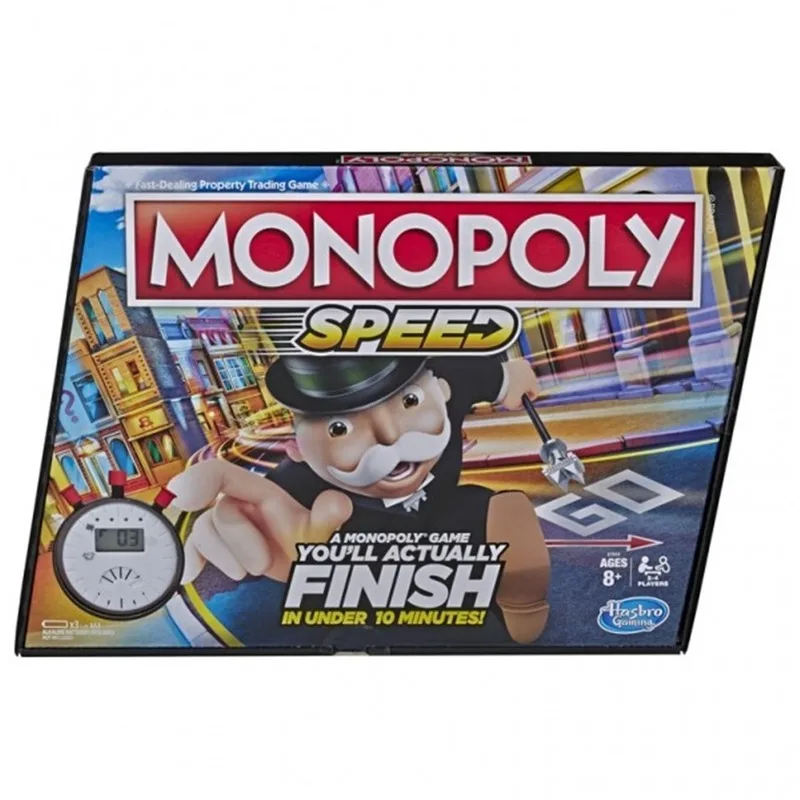 

Hasbro Monopoly Speed Edition Puzzle Toy Party Game
