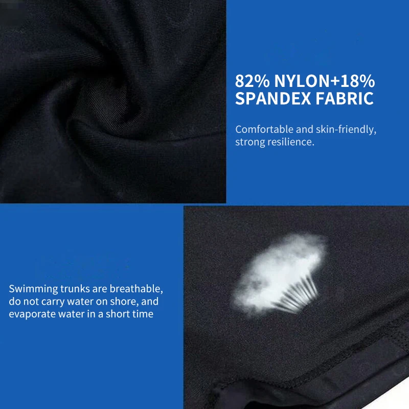 Быстросохнущие шорты для плавания мужчин одежда Мужской купальный костюм плавки
