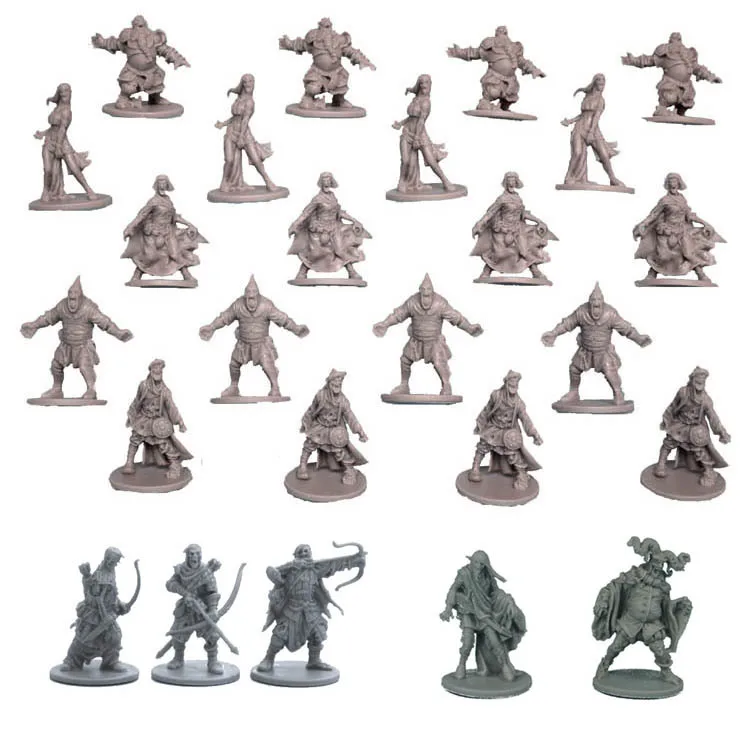 Модель в масштабе 1/72 Zombicide пластиковые модели наборы игрушек для детей набор