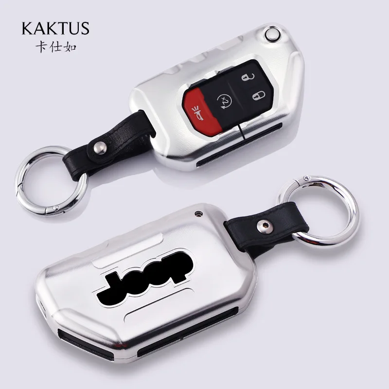 

Fit for Jeep New Herdsman Metal Aluminum Alloy Key Case Cover