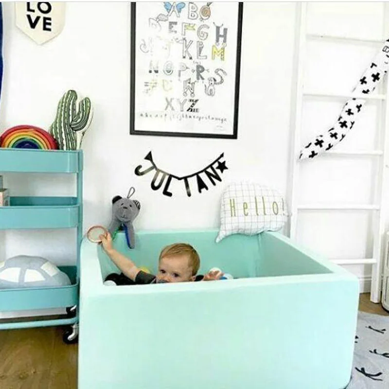 Мячи для сухого бассейна игрушки детей в помещении игровой забор губка морские