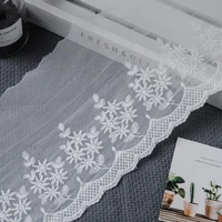 embroidery lace fabric flower lace ribbon 17cm wide diy apparel sewing supplies handmade needlework accessories dress decor