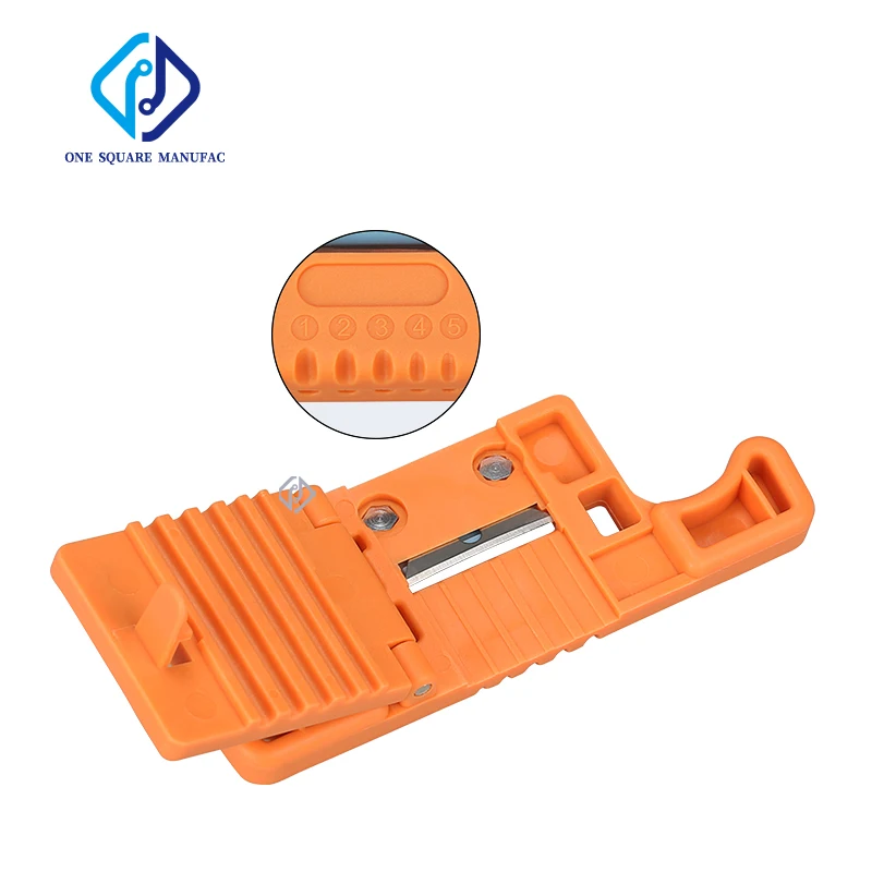 MSAT-5 Fiber Cable Ribbon Stripper FTTH Fiber Optic Stripping 1.9~3mm MSAT5 Access Tool Kit Loose Buffer Tube Stripper AUA-05
