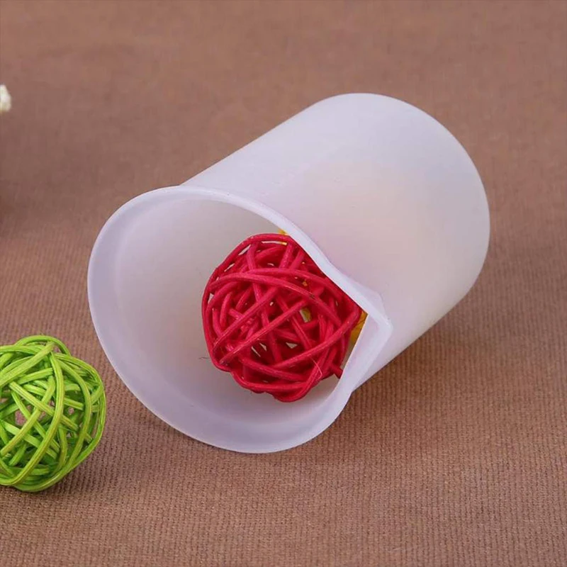 

10Pcs Silicone Measuring Cups 100 Ml Silicone Cups Non Stick Mixing Cups DIY Glue Tools Cup For Handmade Craft