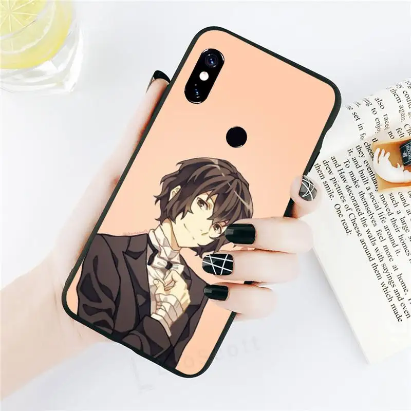 

Bungou stray dogs Japan Anime Phone Case For Xiaomi Redmi note 7 8 9 t k30 max3 9 s 10 pro lite