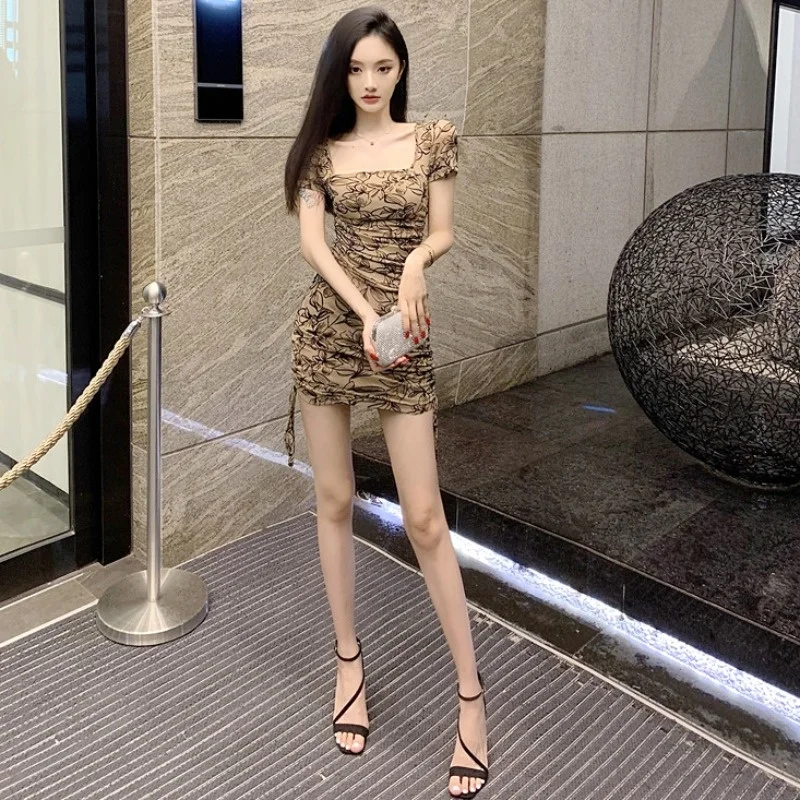 Женское вечернее платье средней длины с длинным рукавом | Женская одежда