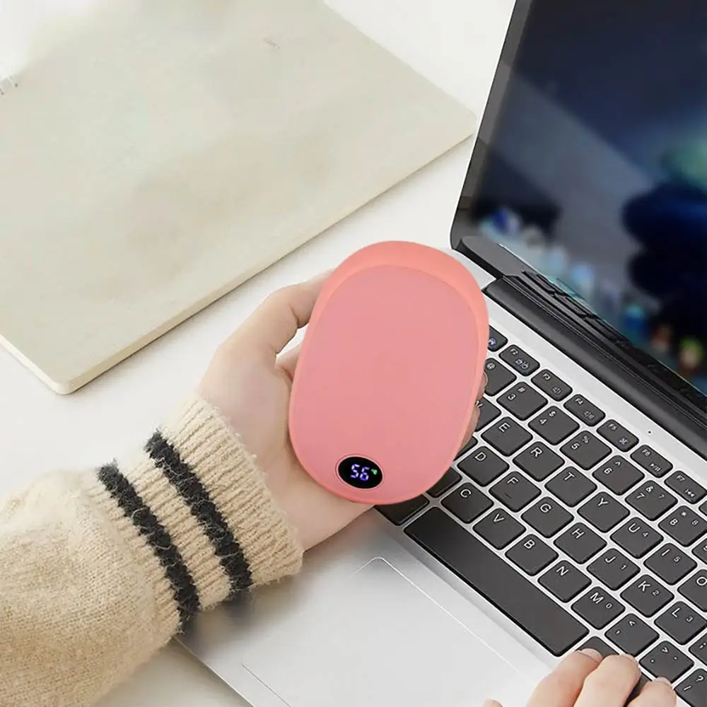 

15000mah Hand Warmer Digital Display Temperature Control Double-Sided Heating Hand Warmer USB Charging Warmer Pocket