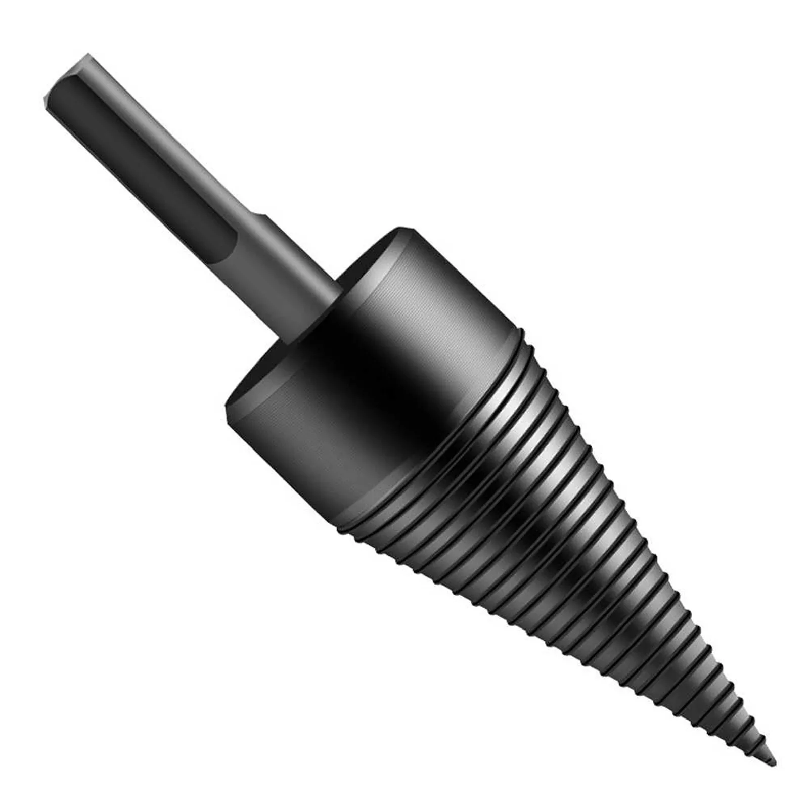 

Removable Firewood Drill Bit Wood Splitter Wood Chopping Artifact Spiral Structure Drill Bit, High Temperature Resistance