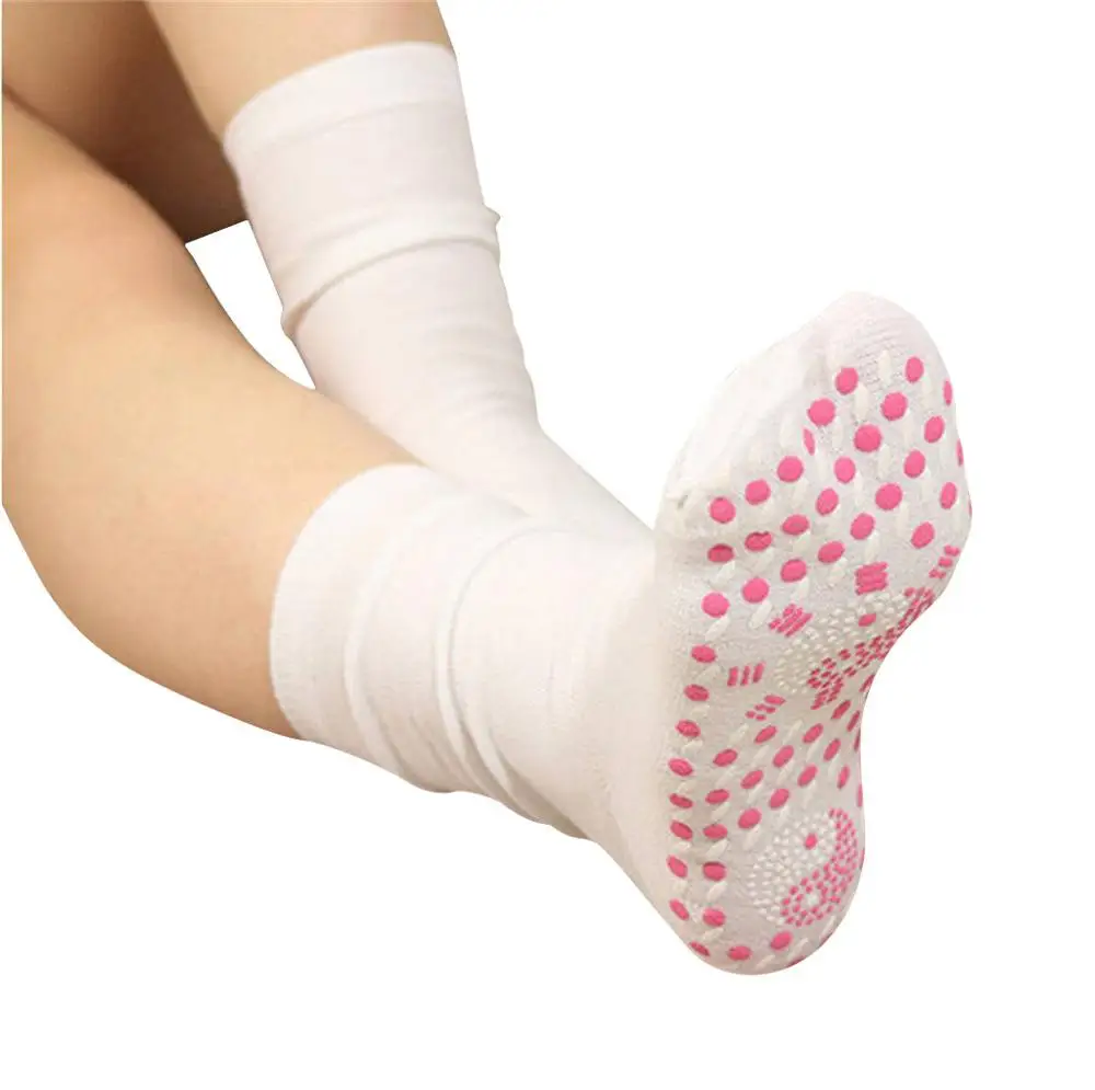 Турмалиновые магнитные носки Самонагревающиеся терапевтические унисекс Зимние