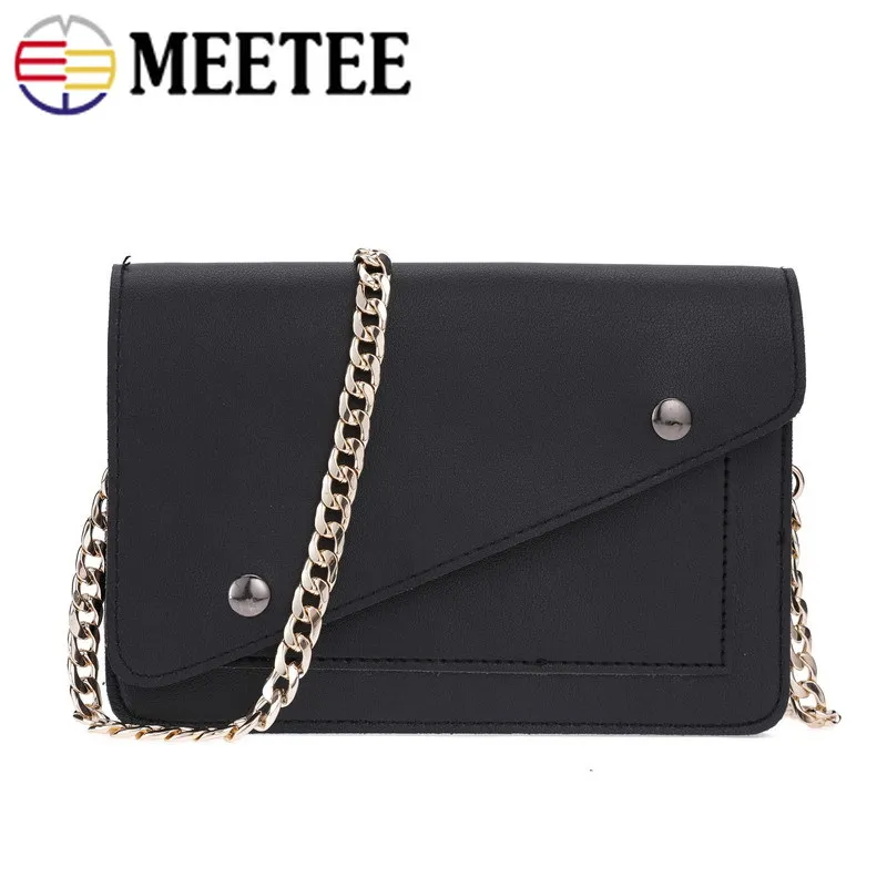 Meetee 60/100/110/120 см металлические цепи для сумок с пряжками сделай сам сменные ремни