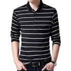 BROWON Повседневная рубашка Для мужчин с длинным рукавом Для мужчин рубашка поло бренды хлопок отложной воротник Для мужчин s Рубашка Бренды