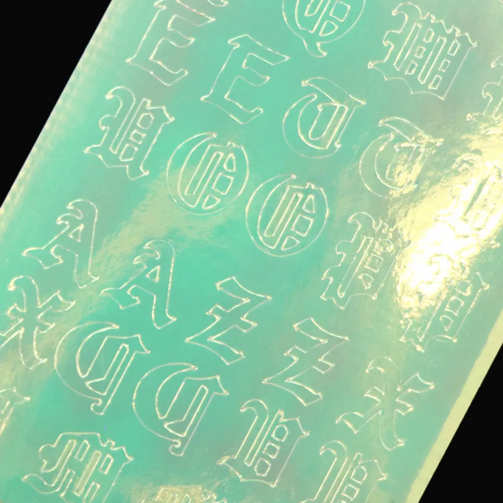 15 шт голографические огненные наклейки для ногтей с 3D блестящими лазерными пламенями для дизайна ногтей Фольга переводная Наклейка для ногтей#0
