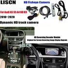 Камера переднего и заднего вида для Audi A5, S5, A4, B8, B9, 2010  2020, адаптер интерфейса, парковочная камера, декодер MMI, оригинальный экран, подключение