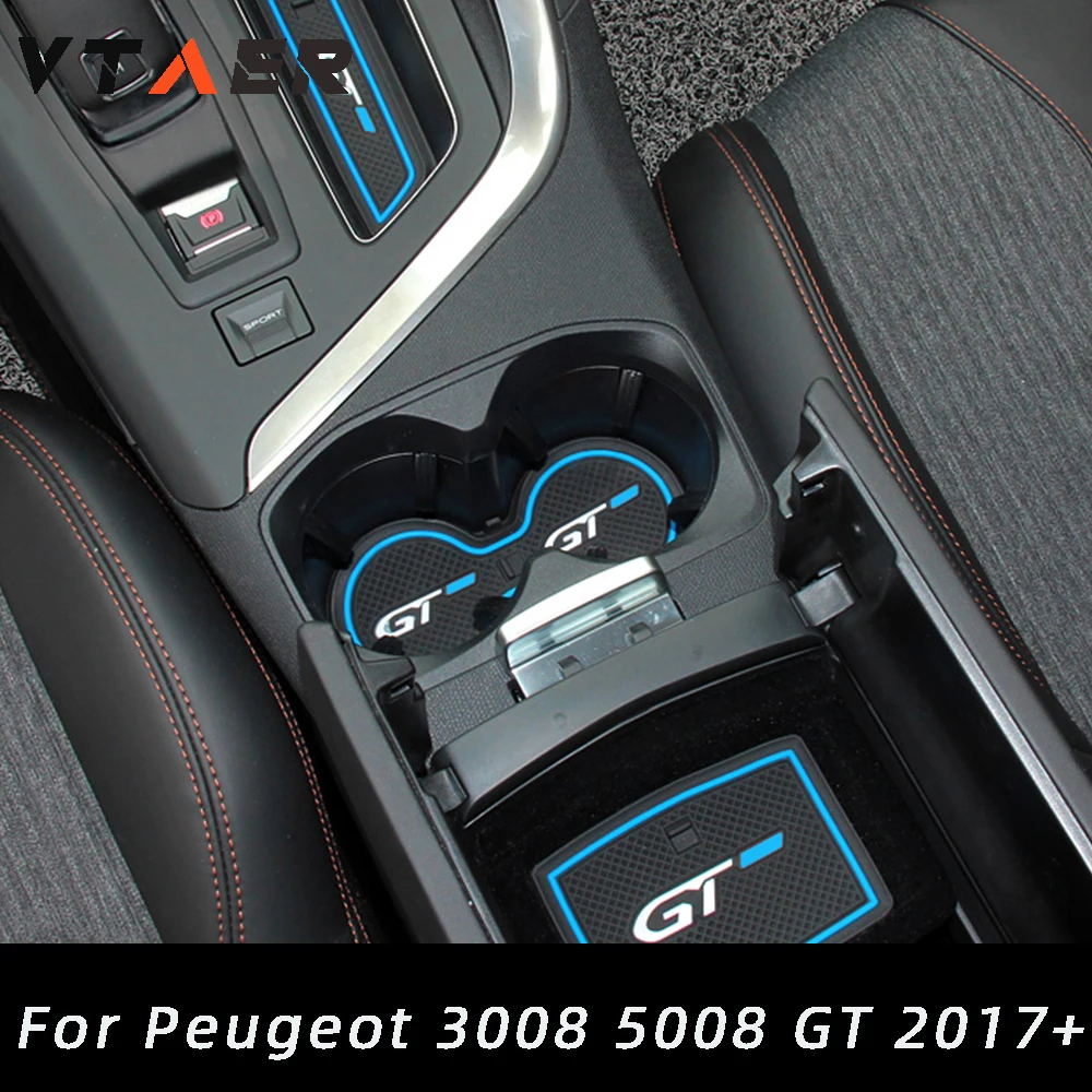 Автомобильные аксессуары для Peugeot 5008 3008 GT 2017-2021 внутренний резиновый дверной