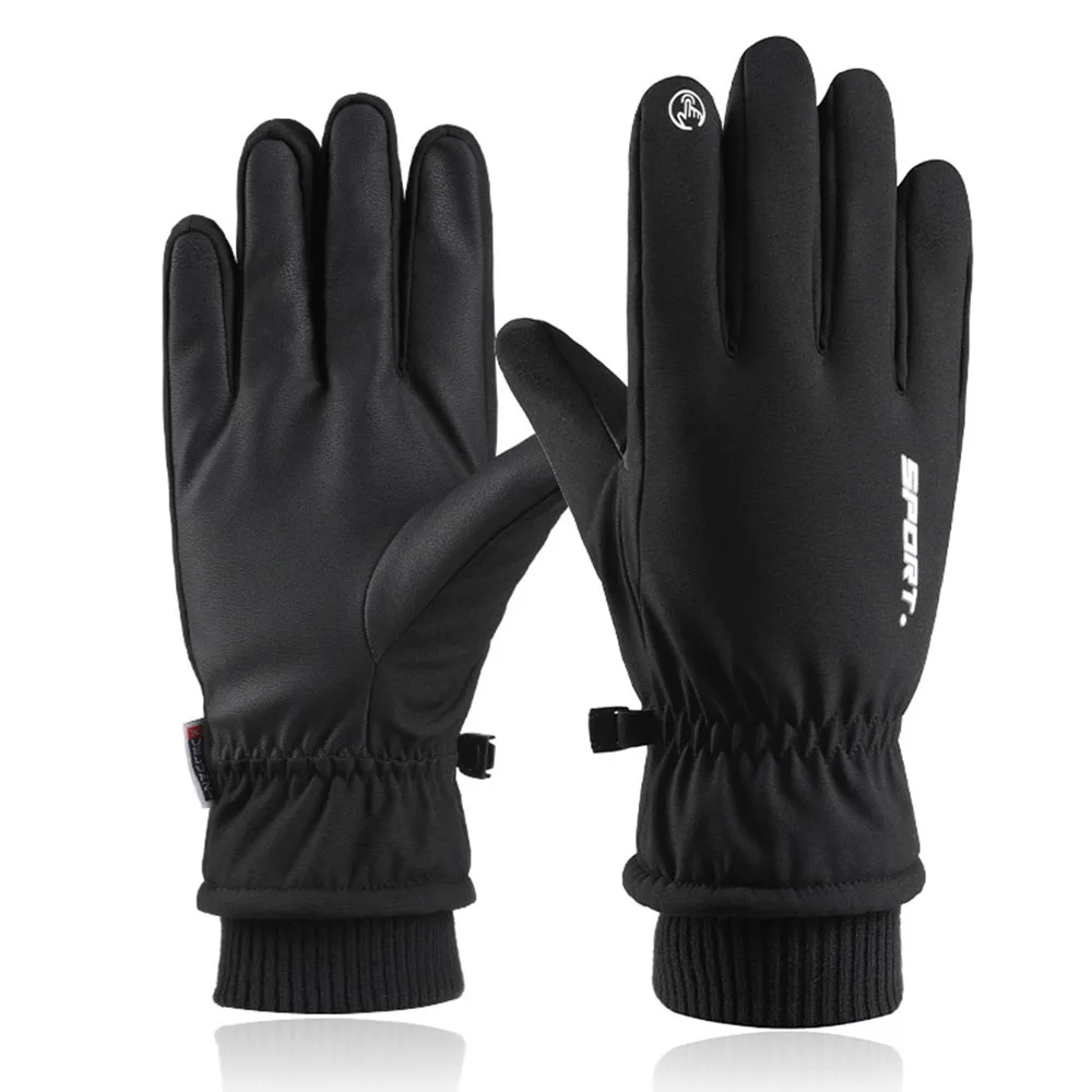 

Ski Gloves Waterproof Fleece Thermal Gloves Snowboard Snowmobile Gloves Men Women Winter Gloves For Sonwboarding