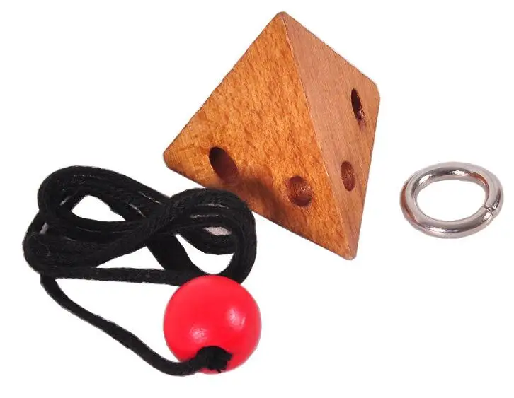 IQ деревянные головоломки Переплетенные традиционные игра для взрослых