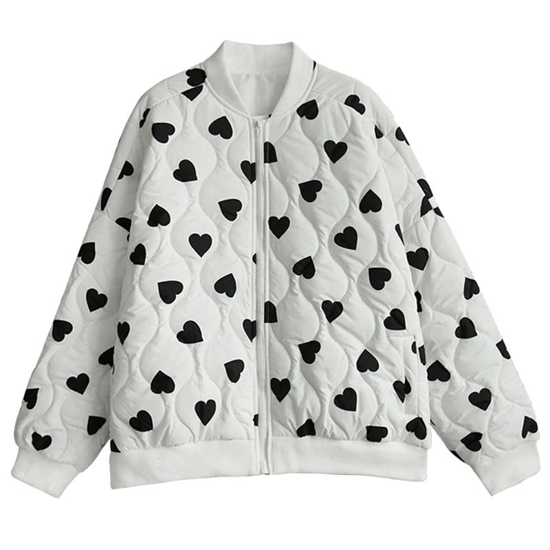 

Thick Warm Cotton Coat 2020 New Winter Coat Women Korean Short Jacket Loose Print Fashion Plus Size Outwear Parkas