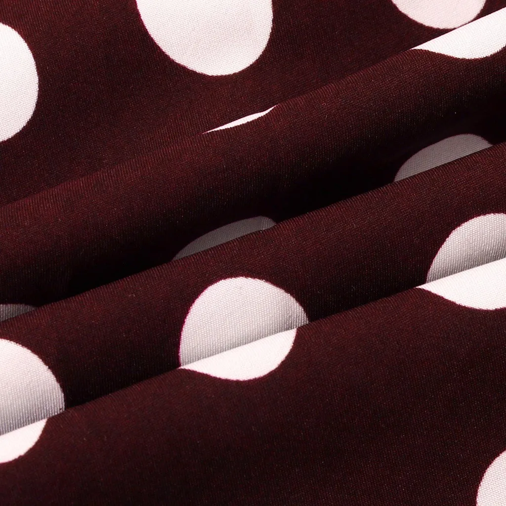 Женское офисное платье с V образным вырезом длинным рукавом и пуговицами|Женские