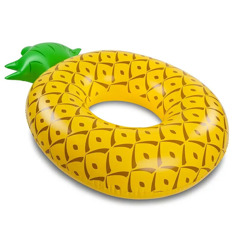 

Надувное портативное кольцо для плавания с ананасом, милый плавающий игрушечный круг для бассейна, круг для купания для детей, спасательный...