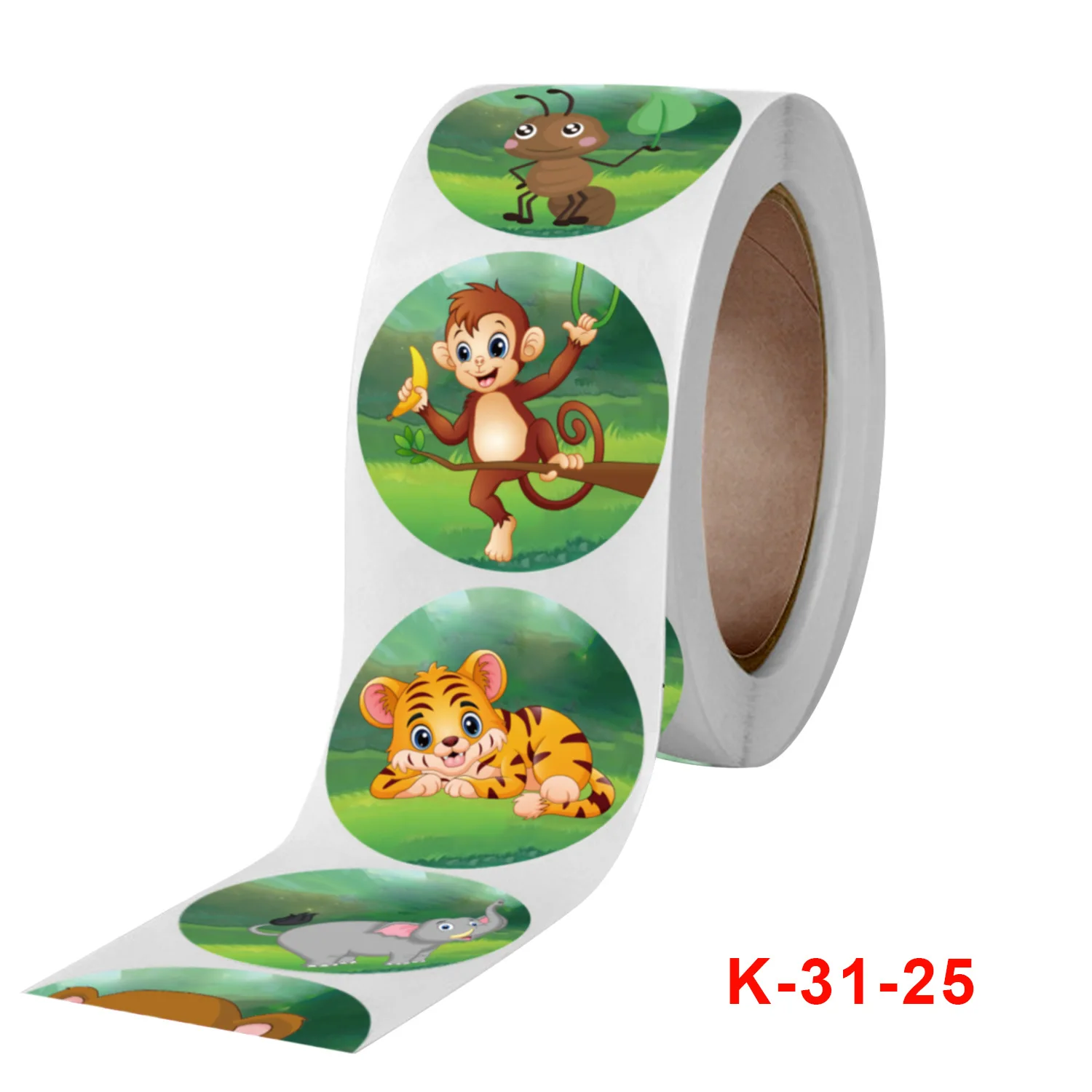 

Наклейки Детские с героями мультфильмов, 500 шт.