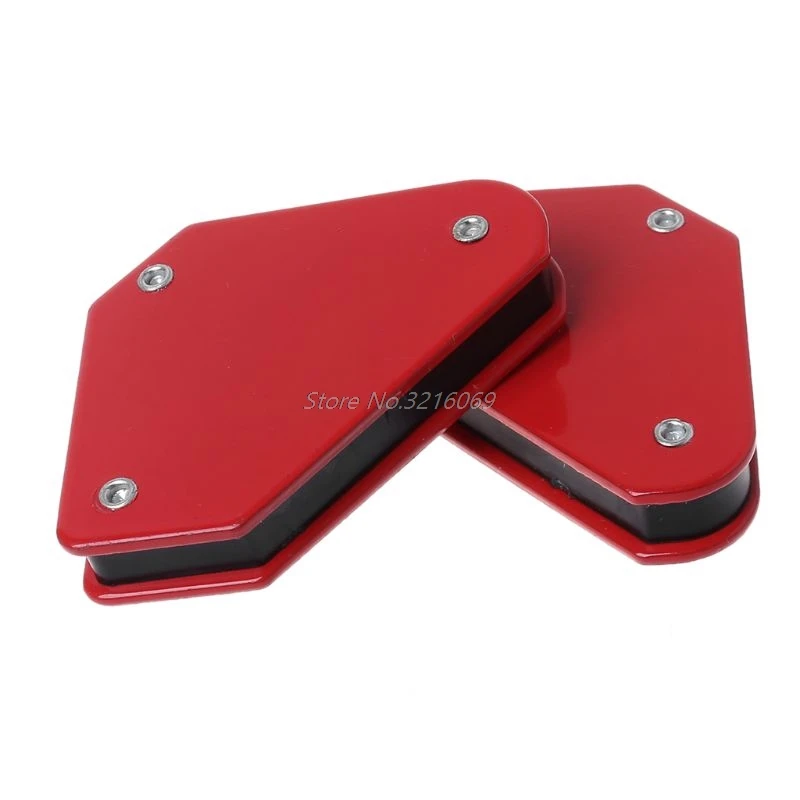 

4pcs Mini Triangle Magnetic Welding Holder 9LB Fixed Angle Positioner Without Switch Dropship