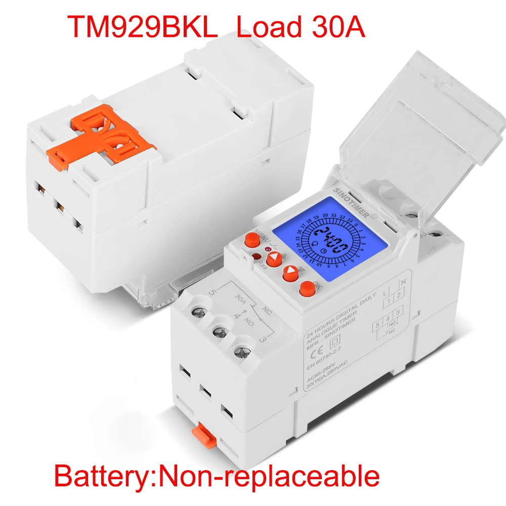 

SINOTIMER TM929AK Цифровой аналоговый таймер