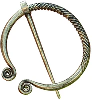 penannular brooch pin for women viking bow harp scarf cloak shawl buckle clasp pin brooch lapel girls pirate amulet jewelry