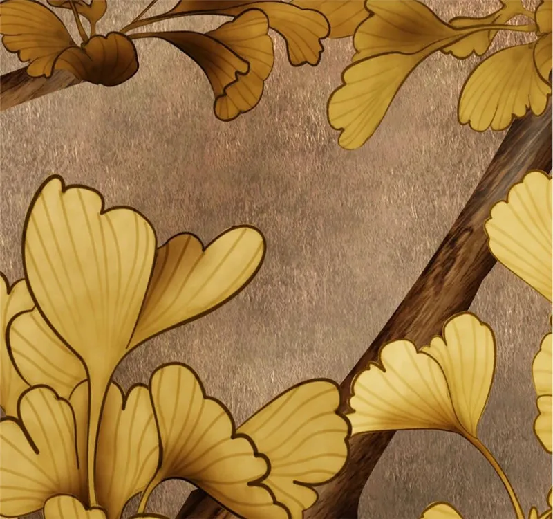 Настенные обои на заказ домашний Декор живопись ручная роспись китайское дерево