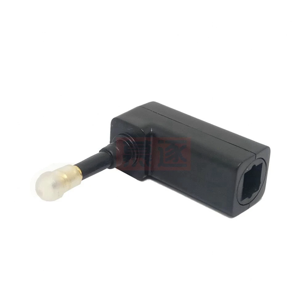 Фото Für Toslink Kabel Für TV BoxToslink Digital Optical Jack Zu 3,5 мм Mini Stecker 90 Grad Audio Adapter Stecker Rechten winkel Stec №3