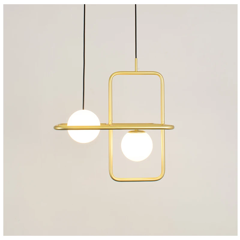 

Современный стеклянный шар luminaria pendente, светодиодные подвесные светильники, украшение для дома, E27, световое приспособление, деко, светильник...