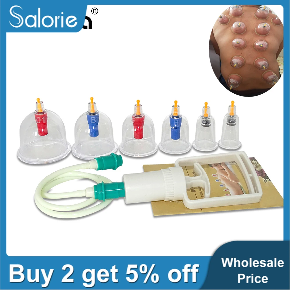 

Дропшиппинг здоровые 6 чашек/набор медицинских вакуумных банок чашка для присоска целлюлита чашка для терапии массажный антицеллюлитный м...