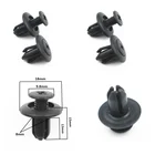 Пряжка на бампер автомобиля для Mitsubishi Asx, Lancer 10, 9, Outlander EX, Pajero, Sport, Eclipse, Carisma, Galant