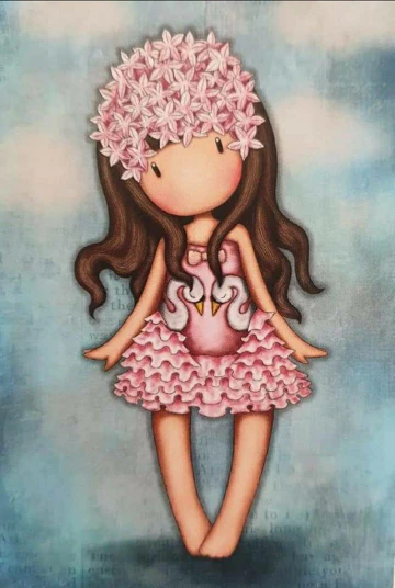 

Набор для алмазной вышивки «девочка», Набор для вышивки крестиком 5D, полностью круглая, стразы, декоративная настенная наклейка