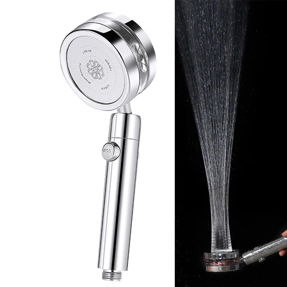 

Rotary Pressurized Jet Shower Head High Pressure Recast Bathroom Shower Filter for Shower Head Nozzle
