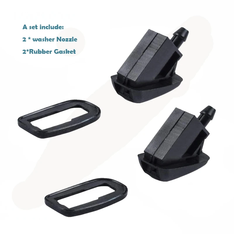 2 шт. форсунки омывателя лобового стекла для Ford 10-17 Focus C-Max 07-14 Mondeo OEM BM51-17666-AB 1708796 -