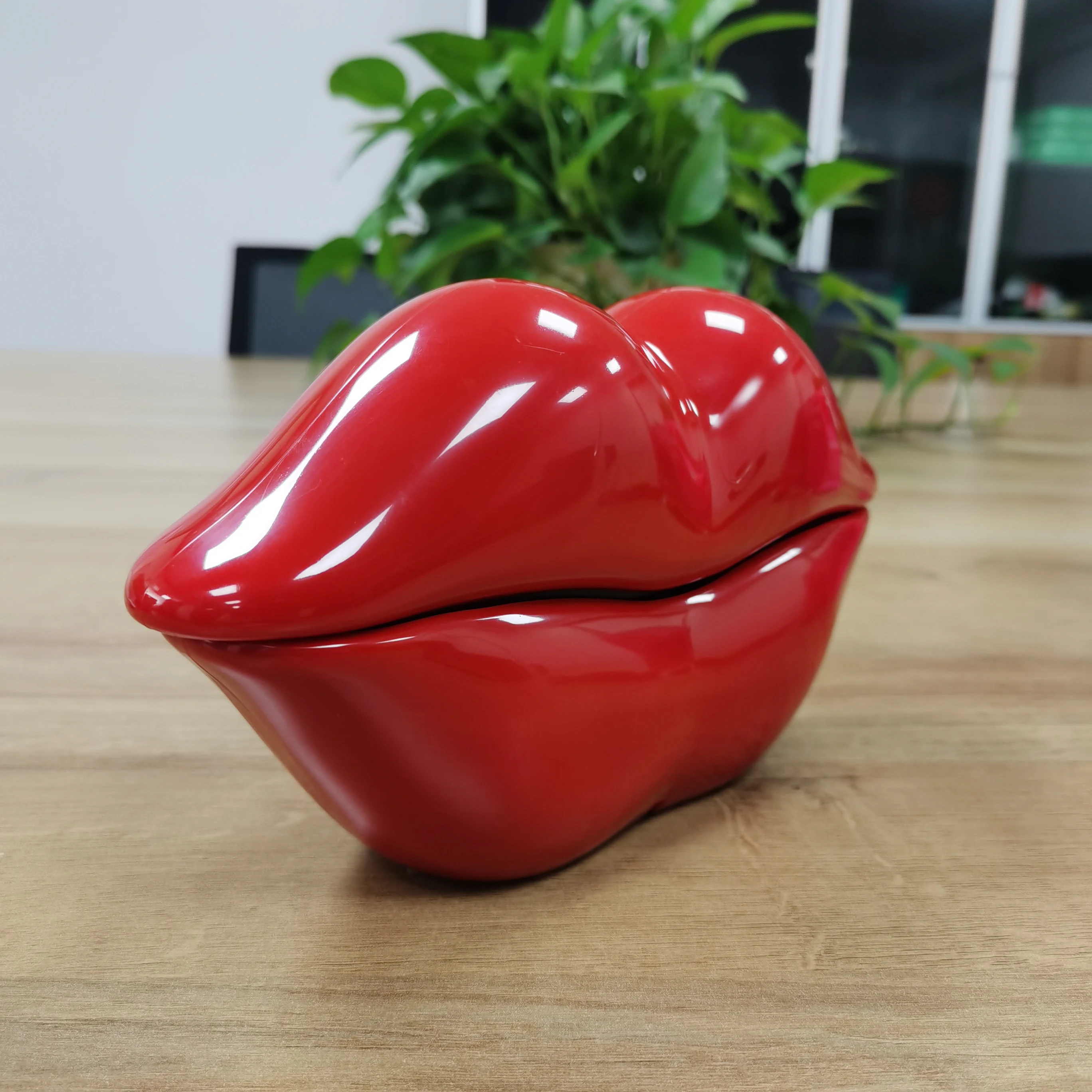 Креативное украшение для телефона водный кирпич губа стационарное дома ремесла